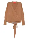Wild Cashmere Margot Sweater In Brown
