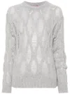 Wild Cashmere Sweaters In Grey