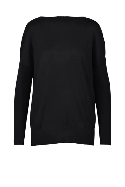Wild Cashmere Silk And Cashmere Sweater - Black