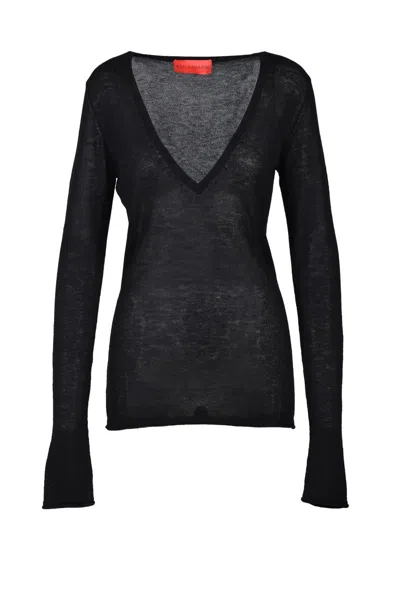 Wild Cashmere Silk And Cashmere Sweater - Black