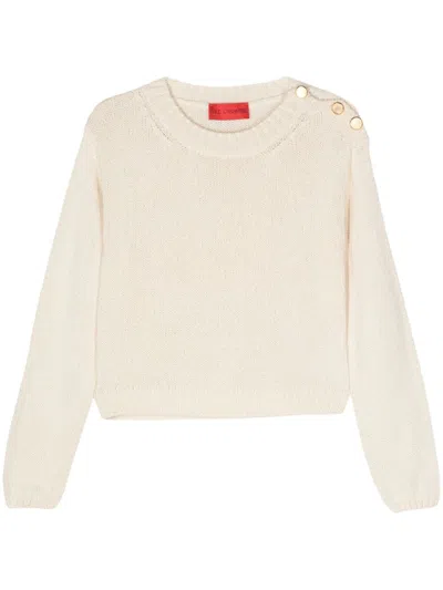 Wild Cashmere Dayana Chunky-knit Jumper In White