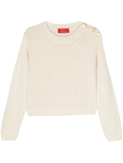 Wild Cashmere Dayana Chunky-knit Jumper In White
