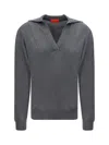 Wild Cashmere Sweater In Grey Melange