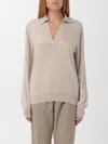 Wild Cashmere Sweater  Woman Color Beige