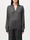 Wild Cashmere Sweater  Woman Color Grey In Grau