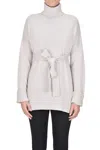 Wild Cashmere Turtleneck Pullover In Sand