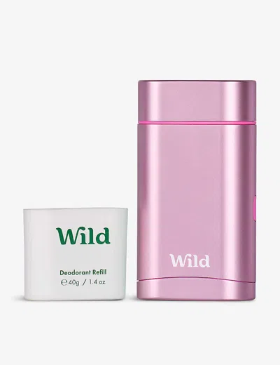 Wild Cherry Blossom Refillable Natural Deodorant 140g In White