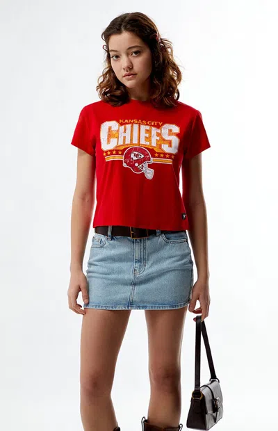 Wild Collective Women's Nfl  X Pacsun Kansas City Chiefs Mini T-shirt In Red