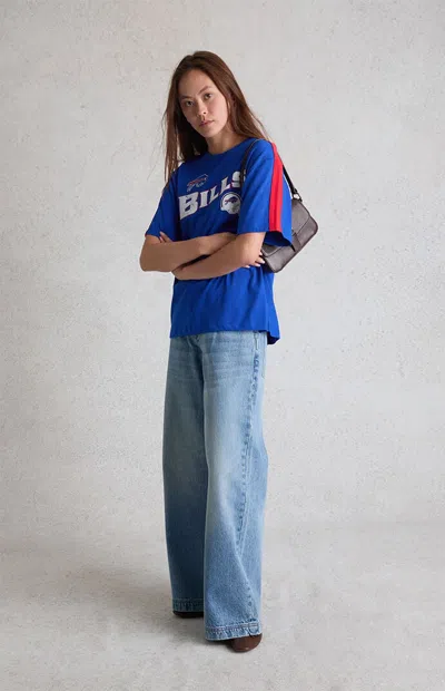 Wild Collective Women's X Nfl Buffalo Bills Oversized T-shirt In Blue