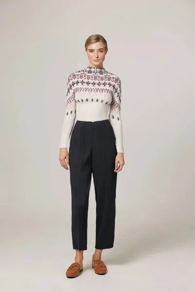 Wild Cosmos Noelle Top In Fair Isle In Multi