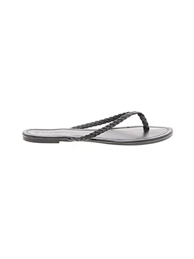 Pre-owned Wild Diva Flip Flops In Gray