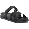 Wild Diva Lounge Aileen Slide Sandal In Black