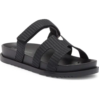Wild Diva Lounge Aileen Slide Sandal In Black