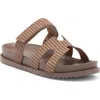 Wild Diva Lounge Aileen Slide Sandal In Brown