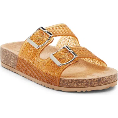 Wild Diva Lounge Audrina Sandal In Tan