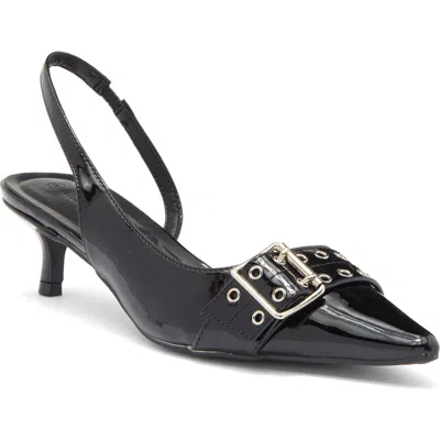 Wild Diva Lounge Aura Kitten Heel Slingback Pump