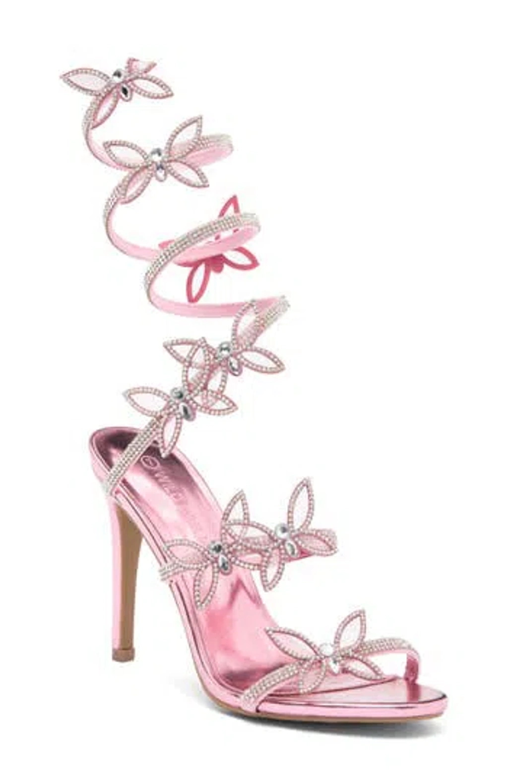 Wild Diva Lounge Berlin Butterfly Sandal In Pink ModeSens