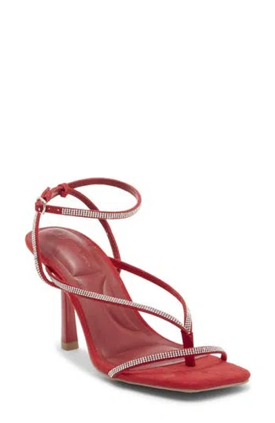 Wild Diva Lounge Birkin Sandal In Red
