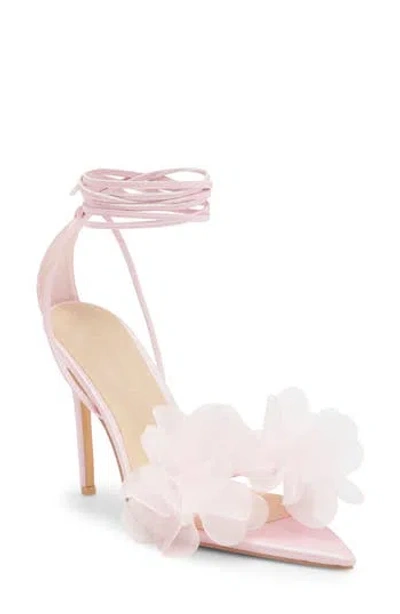 Wild Diva Lounge Carmina Pointed Toe Pump In Pink