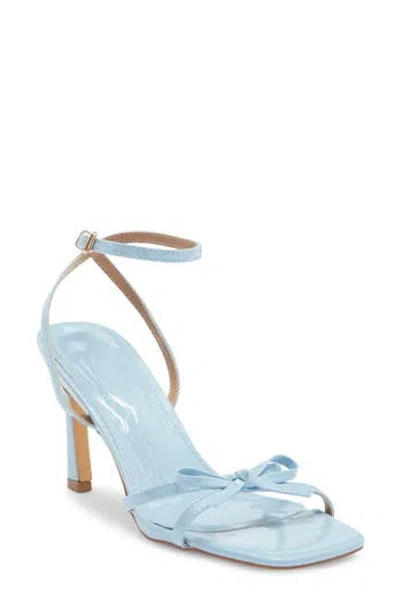 Wild Diva Lounge Dawson Ankle Strap Sandal In Light Blue