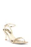 Wild Diva Lounge Edwina Sandal In Gold