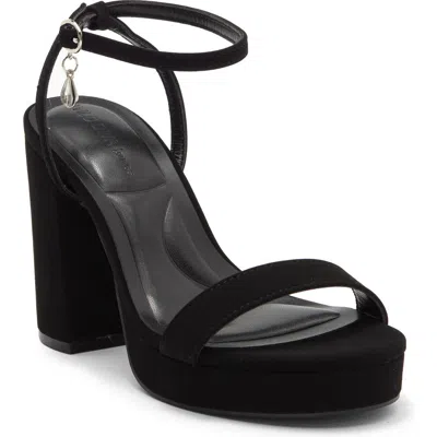 Wild Diva Lounge Milani Platform Sandal In Black
