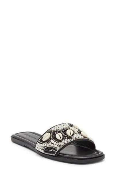 Wild Diva Lounge Rola Slide Sandal In Black