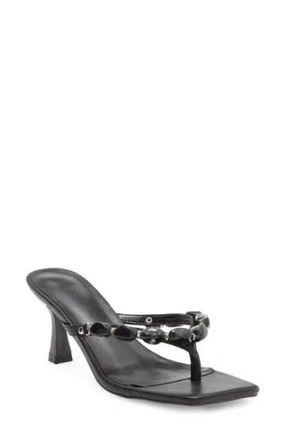 Wild Diva Lounge Solara Sandal In Black