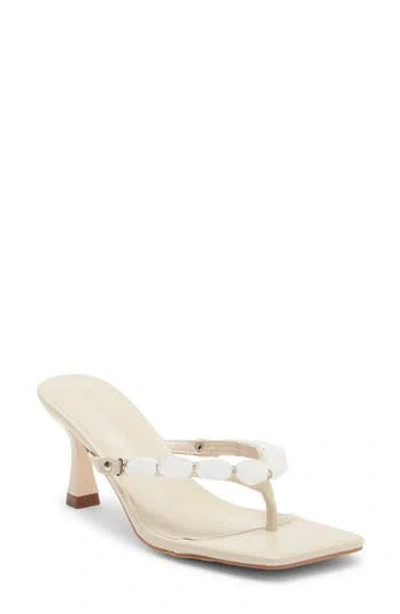 Wild Diva Lounge Solara Sandal In White