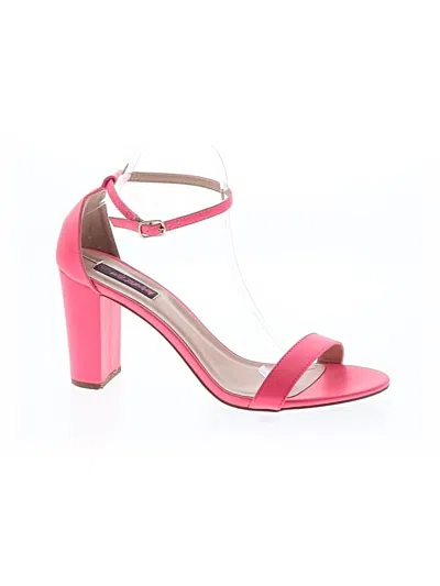 Pre-owned Wild Diva Sandals In Pink
