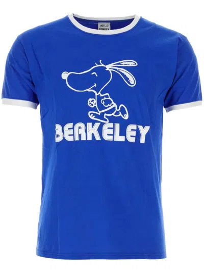 Wild Donkey Berkeley T-shirt In Blue