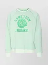 Wild Donkey Crew Neck Graphic Print Sweater Raglan