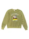 Wild Donkey Crew Neck Sweater In Green