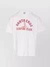 Shop Wild Donkey Crewneck T-shirt With Graphic Logo Print