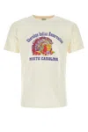 Wild Donkey Crew-neck T-shirt With Cherokee Graphic Print In White