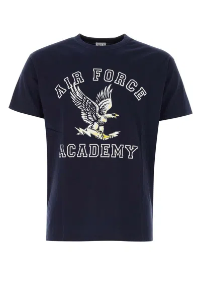 WILD DONKEY WILD DONKEY MIDNIGHT BLUE COTTON T-SHIRT