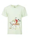 Wild Donkey Short-sleeved T-shirt In Green
