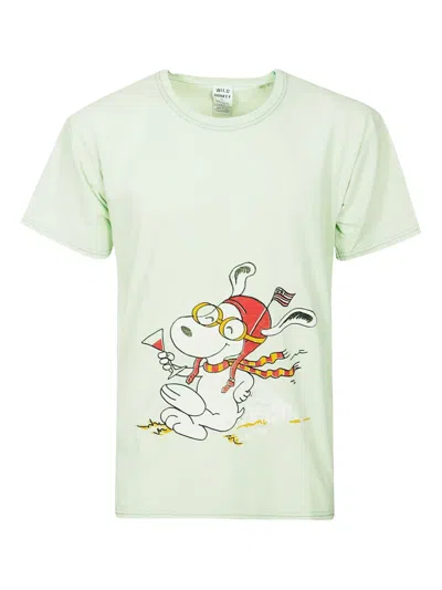 Wild Donkey Short-sleeved T-shirt In Green