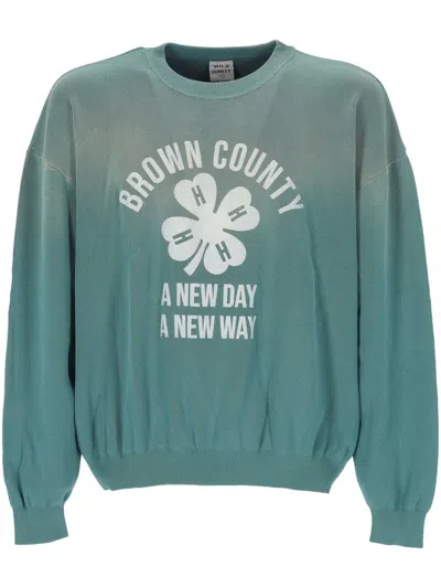 Wild Donkey Sweaters In Green