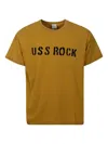 Wild Donkey Uss Rock T-shirt In Gold