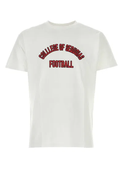 WILD DONKEY WILD DONKEY WHITE COTTON T-SHIRT