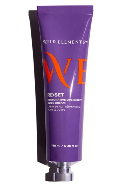 Wild Elements Re:set Restorative Overnight Body Cream In White