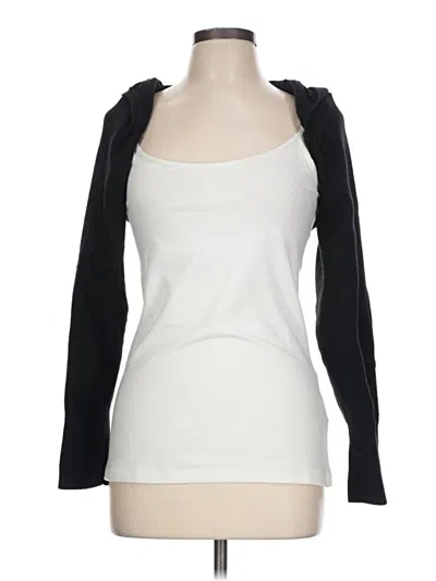 Pre-owned Wild Fable 3/4 Sleeve T-shirt In Ivory