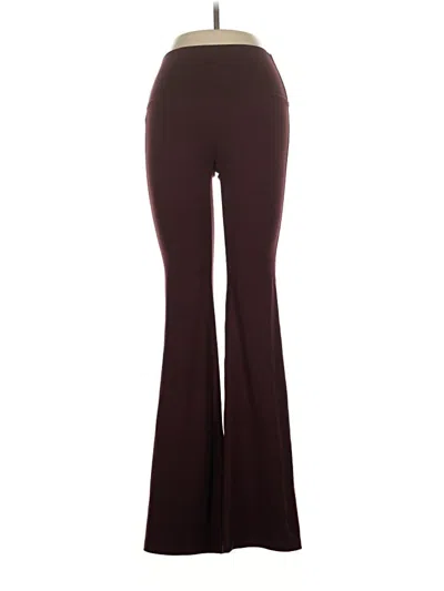 Pre-owned Wild Fable Active Pants In Burgundy
