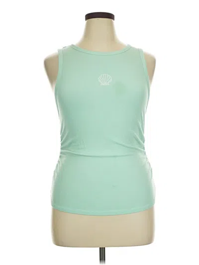 Pre-owned Wild Fable Active Tank Top In Green