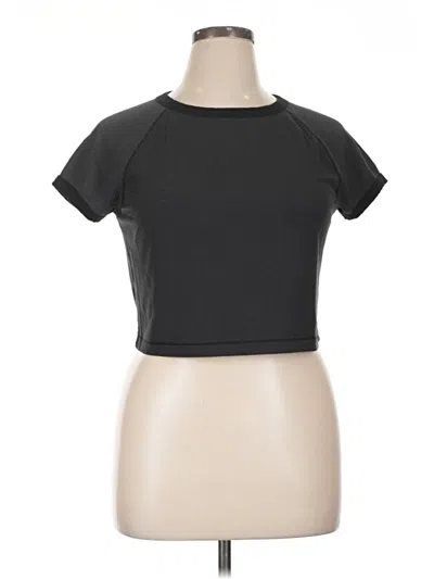 Pre-owned Wild Fable Active T-shirt In Black
