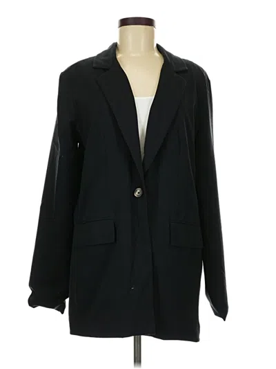 Pre-owned Wild Fable Blazer Jacket In Black