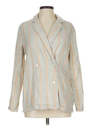 Pre-owned Wild Fable Blazer Jacket In Brown