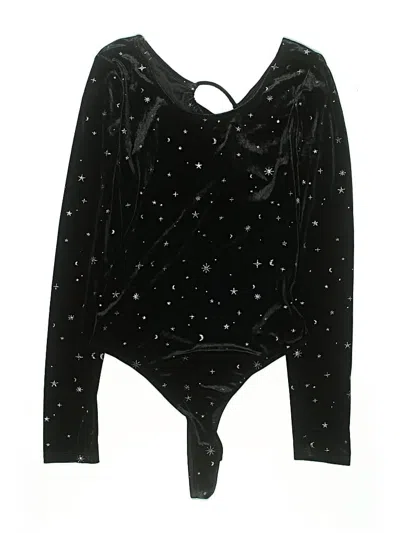 Pre-owned Wild Fable Bodysuit In Black
