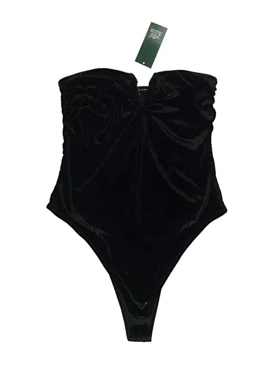 Wild Fable Bodysuit In Black